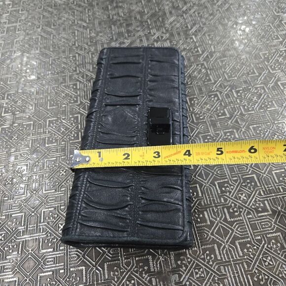 🐢 Prada Nappa Gaufre Wallet Black AMAZING condition - Picture 16 of 17